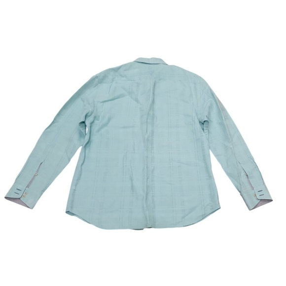 Tommy Bahama Men’s Linen Long Sleeve Shirt Sea Glass Breezer Size L - Picture 5 of 12